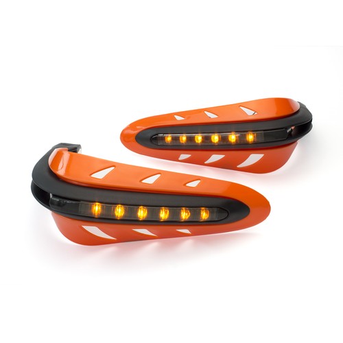Orange hand guards built - orange,