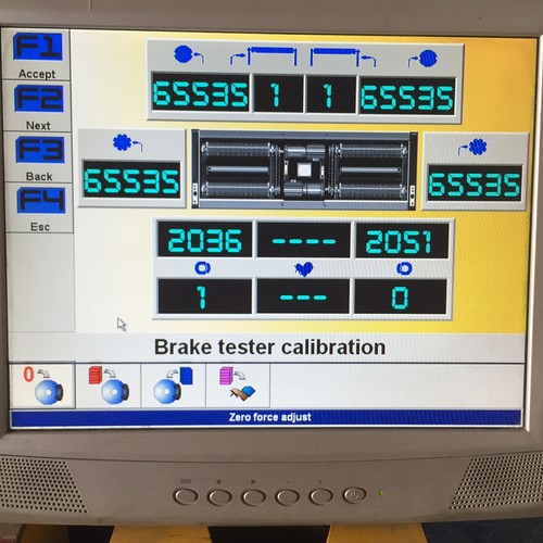 Bradbury mot brake tester - bradbury,
