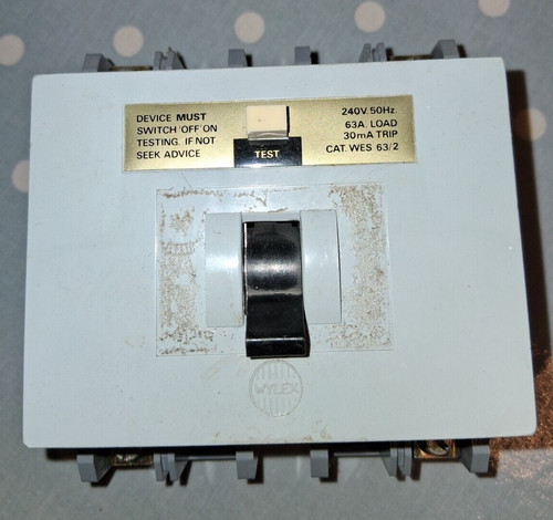 Wylex rcd wes 30ma - rcd,