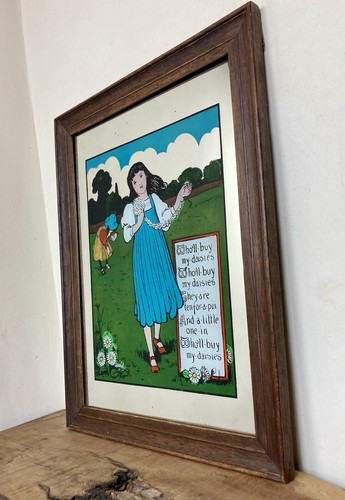 Vintage art nouveau nursery - art,
