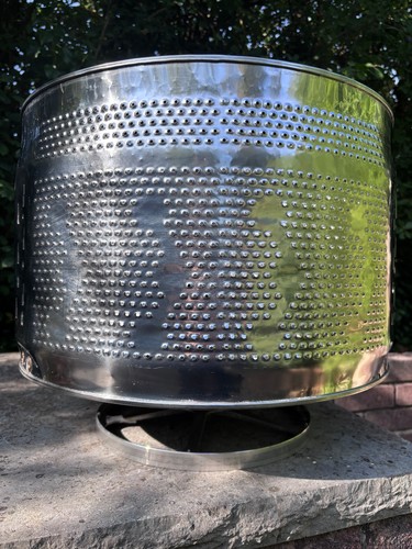 Fire pit washing machine - fire,