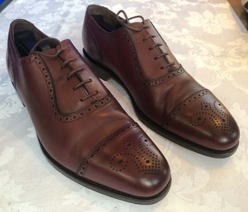 Loake strand semi - strand, semi-brogues