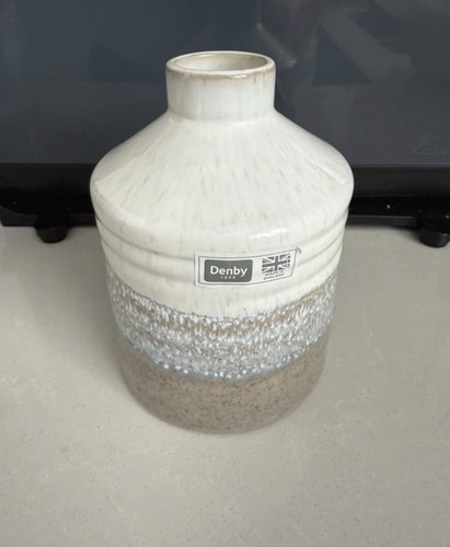 Denby kiln small bottle - bottle, vase