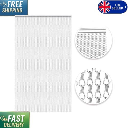 Aluminium chain curtain door - aluminium,
