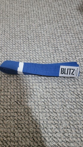 Blitz blue martial arts belt - blitz,