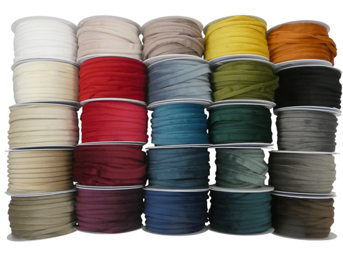 Plain velvet piping cord 7mm - plain,