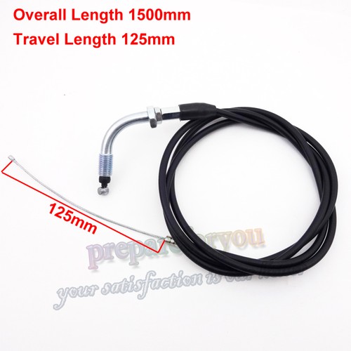 Throttle cable for 49 - 59",