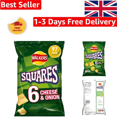 Squares cheese onion - squares,
