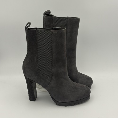 Reiss women grey - grey, suede