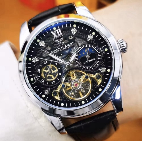 Tourbillon skeleton mens - skeleton,