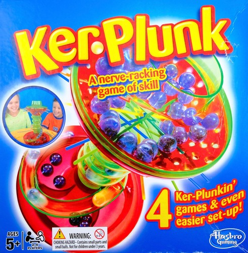 Hasbro kerplunk board game - hasbro,