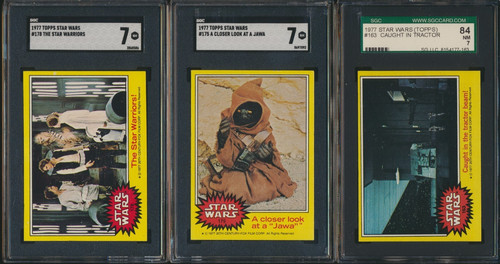 1977 star wars - star, series