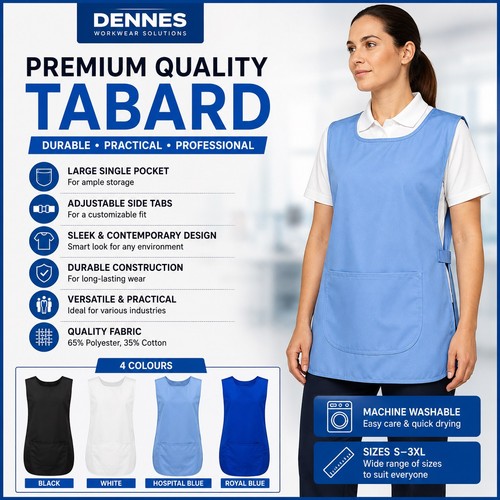 Womens tabard apron workwear - womens,