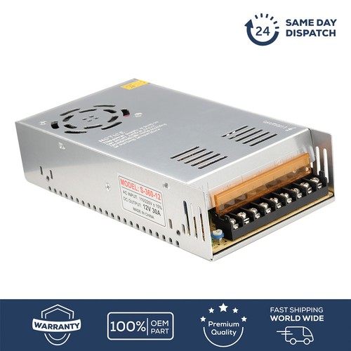 12v power supply 30a - dc, 360w