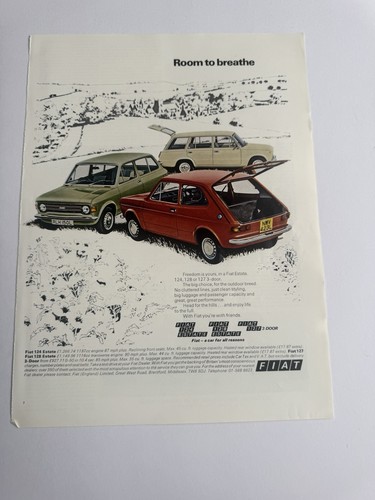 Original vintage 1975 fiat - original, 127