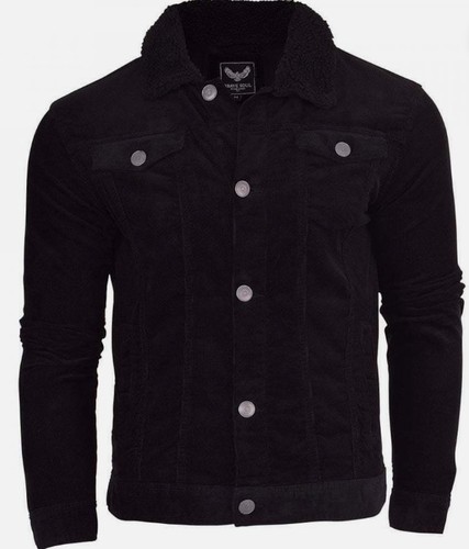 Men black cord brave soul - black,