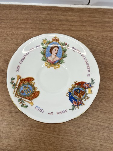 Vintage bone china - , saucer