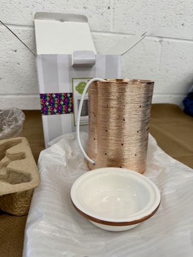 Scentsy etched core rose - etched,