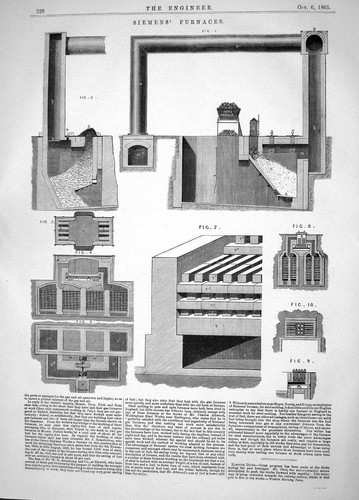 Old engineering 1865 siemens - old,