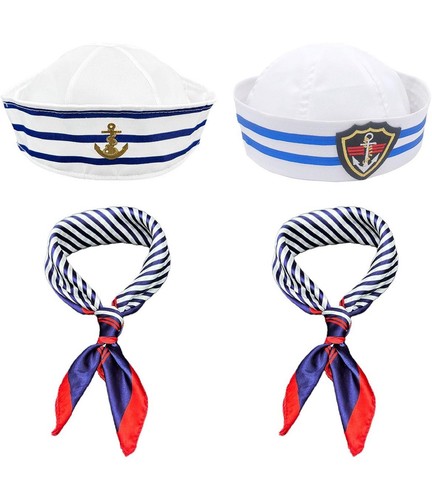 Pieces stripes sailor hat - pieces,