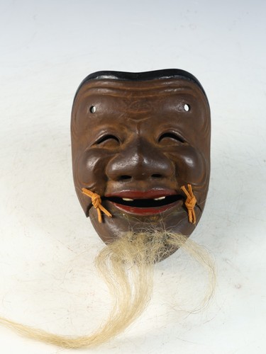 Vintage japanese iron okina - japanese,
