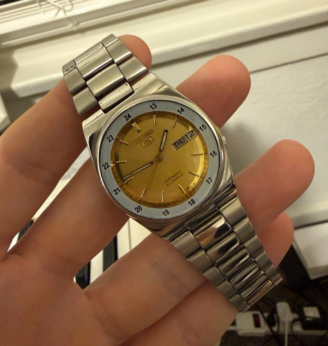 Seiko automatic day date - seiko, day/date