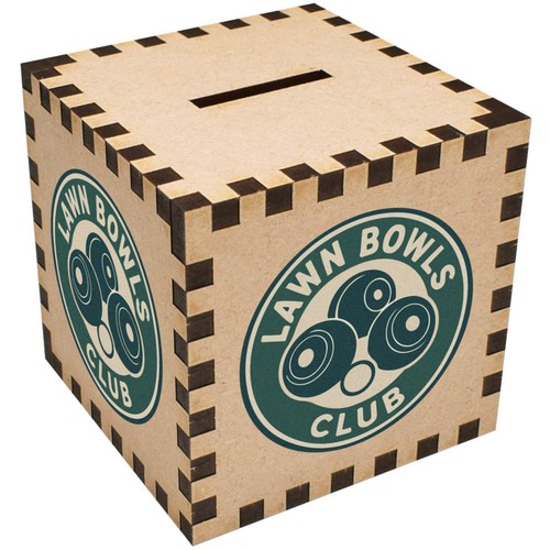 Lawn bowls club money - bowls, box