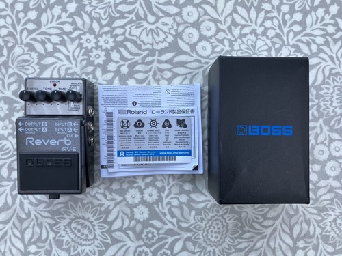 Boss reverb pedal boxed - reverb,