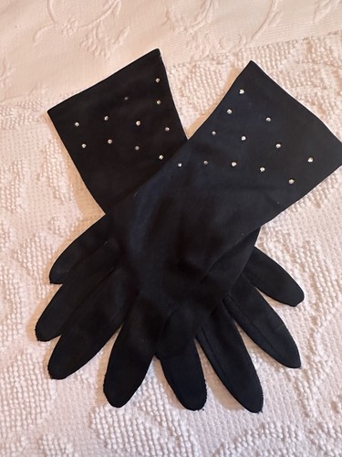 Vintage 1940s black sequined - black,