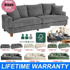 Seater corduroy sofa jumbo - sofa,