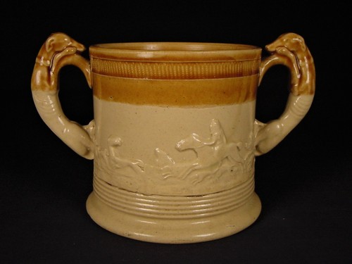 Rare hound handled - 2,