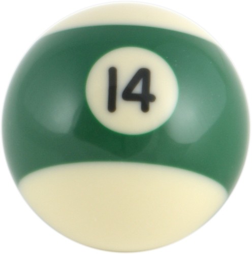 Pool ball gear knob green - pool,