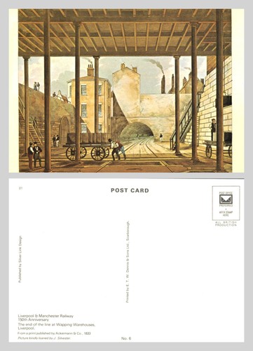 Vintage postcard liverpool - vintage,