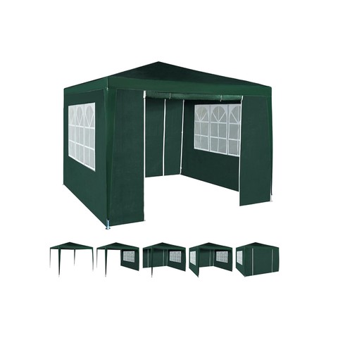 Waterproof 3x3m gazebo steel - 3x3m,