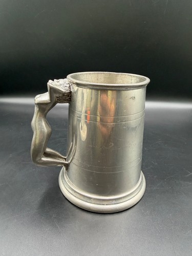 Vintage pewter tankard - vintage, pin