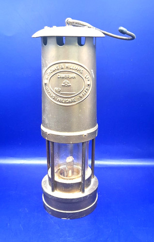 Brass miner lamp - brass, &