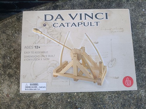 Leonardo vinci catapult kit - da,