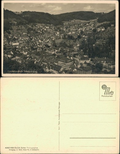Postcard schramberg city view - schramberg,