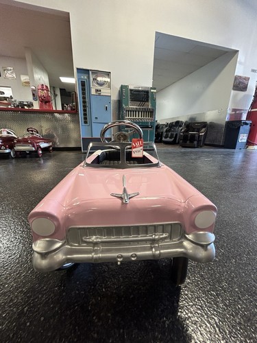 Vintage style pedal car - style,