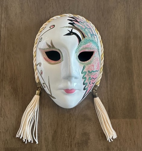 Vintage painted face - painted,