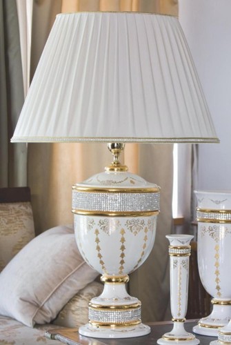 Table lamp big ceramics - table,