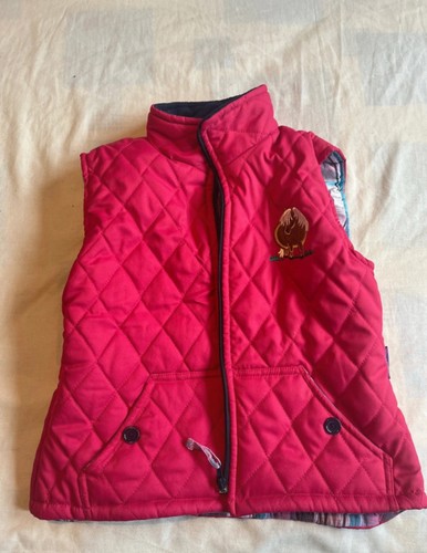 Pink girls gilet classic - girls,