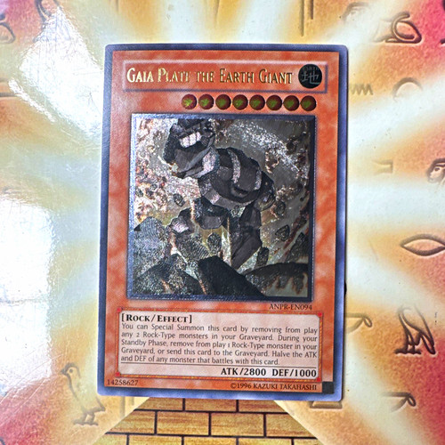 Konami gaia plate - yu-gi-oh!,