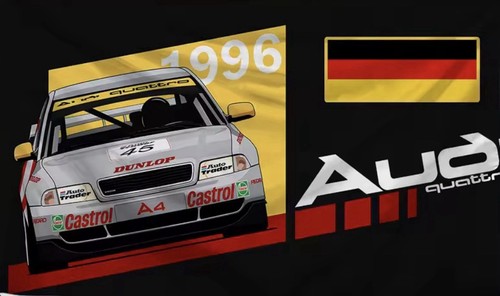 Audi retro british touring - a4,