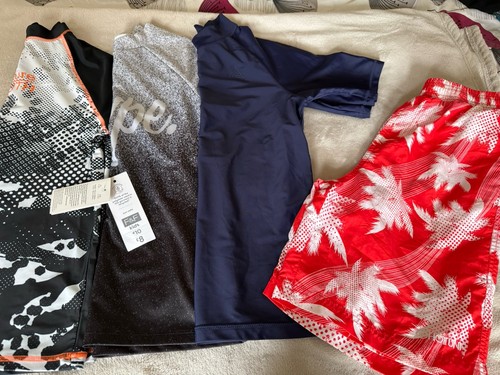 Boys swim vests and shorts - and,