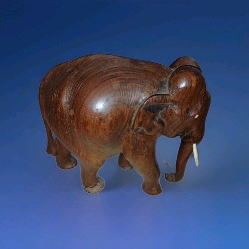 Vintage hand carved - hand-carved, wooden