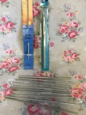 13 Vintage Crochet Hooks Metal