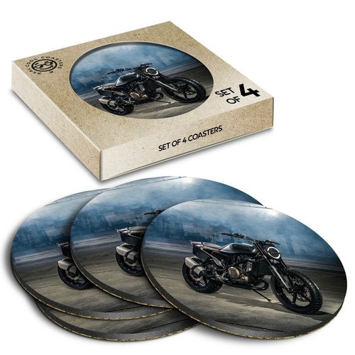 Boxed round coasters - boxed,