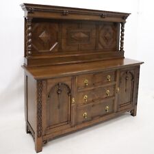 Jacobean Style Sideboard/Livery With Raised Back  By Webber FREE UK Delivery