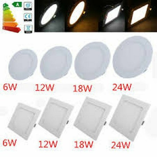 Square ultra slim recessed - slim, led
